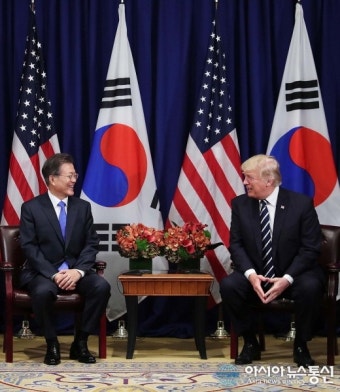 트럼프 대통령 11월 7일 방한...문 대통령과 정상회담
