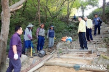 임인한 진해구청장, 진해드림로드 둘레길 사전점검