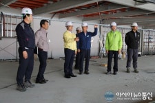 정구창 창원시 제1부시장, 창원국제사격장 리빌딩공사 현장 점검