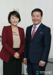 (동정)제주새마을금고 한영석 이사장, 이재정 국회의원과 간담회 가져