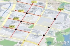 세종시 신도시 다솜로와 남세종로 비보호 좌회전 확대