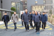 공재광 평택시장, 평택 신흥지구 도시개발사업 현장 방문 격려