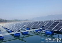 전국 최대규모(3MW) 청풍호 수상태양광 발전소 준공