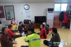인천삼산署, 노인 교통사망사고 예방 홍보전개