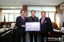 합천 용주면 고품1구 문원주 이장, 이장수당 전액 기탁