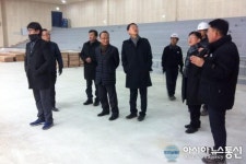 창원시의회 기획행정위원회, 창원국제사격장 리빌딩공사 현장 점검