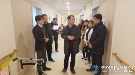 류명현 합천부군수, 합천요양병원 등 노인요양시설 점검