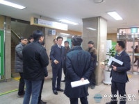 김용운 마산회원구청장, 동마산병원 등 찾아 시설점검
