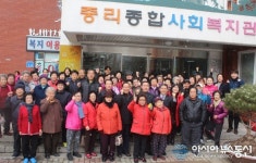 중리종합사회복지관 1층 출입문, 자동문으로 교체