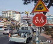 진해구, ‘제56회 군항제’ 등 대비 철도건널목 화려한 변신