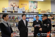 이상규 경남소방본부장, 밀양서 국가안전대진단 현장 방문