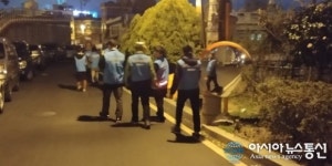 마산합포구 오동동, 청소년 유해환경지역 야간순찰