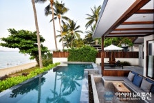 코사무이 허니문 비치바이피스 풀빌라