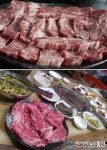 원주 소금산 출렁다리 맛집 ’횡성고향한우’, 육회서비스 제공