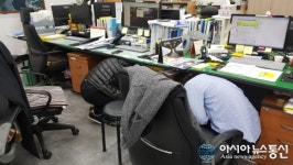 마산회원구, 구청 청사 등서 지진대피 훈련