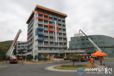 경산소방서, 재난대비 긴급구조통제단 불시가동훈련 도평가 실시