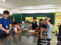 밀양 꿈샘지역아동센터, 피자만들기 체험 호응