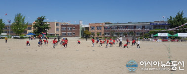 [포토] 백제초, 신바람나는 한마음 잔치 함께해요