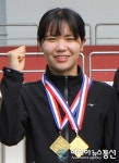 해남군청 신미란 선수 전국종별육상대회 2관왕