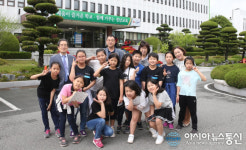 밀양 산내초교 4학년 학생들, 경남교육청 방문