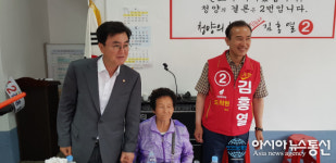 김홍열 도의원 후보, 도 의장 도전, 3선 시켜 달라