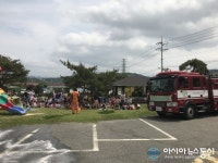 전주 완산소방서 소방차 출동 호남유치원서 재난대응 합동훈련 실시했다!