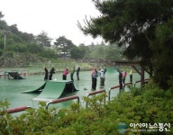 제천시, 생활체육공원 친환경 우레탄으로 교체