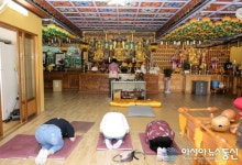 ‘부처님  오신날’, 진해 진흥사 신도들 ‘108배’