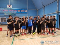 이강호 후보, 제2회 남동구협회장기 배드민턴대회 참석