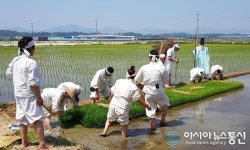 충북 진천 용몽리 농요 시연회 개최