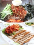 속초의 별미 명태회 막국수로 입소문, 설악산 맛집 김삿갓 막국수