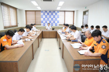 [단신] 천안동남소방서, 안전사고 방지 직원 소통시간 가져
