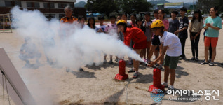청도소방서, 풍각초서 찾아가는 119안전체험교실 운영
