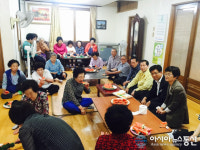 황진용 의창구청장, 노인들의 쉼터 팔룡제1경로당 등 점검