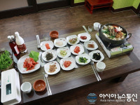 무주 맛집 맛고을회관의 여름철 보양식 능이송이버섯전골