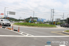 천안 병천 회전교차로, 상습 교통체증 없앤 ‘일등공신’ 역할 톡톡