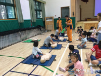 한국시민안전교육진흥원진주;사천안전교육센터 | 사천소방서, 학교로 찾아가는 안전체험교실 운영