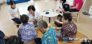 삼일정풍병원, 마산합포구 노산동 교원경노당 찾아 ‘의료봉사’