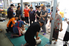 대전남부소방서, 산성전통시장 화재대응훈련