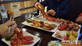 데이트 코스로 적합한 구미 신평 롯데마트 맛집, ‘랍스타마켓’