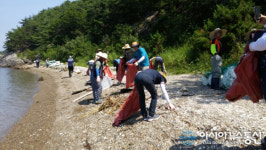 마산합포구, 합동 하절기 해안변 정화활동 ‘구슬땀’