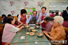 농협 청도군지부, 대성교회서 사랑의 삼계탕 나눔 봉사 실시