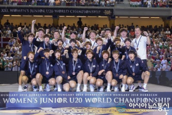 경상남도 한국여자주니어핸드볼 대표팀, U-20 세계선수권 3위