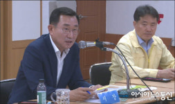 강석주 통영시장, 광도면 민생현장 방문