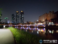 울산 남산로 하부도로 ‘경관조명 개선공사’ 마무리