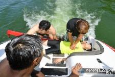 경북도, 수난사고 대응훈련 안전문화 실천 캠페인 펼쳐