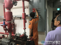 합천소방서, 노후아파트 소방점검·안전교육 시행