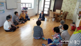 장진규 마산합포구청장, 계속된 폭염에 무더위쉼터 점검