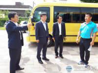 송기민 경남도교육청 부교육감 밀양 상동초 방문