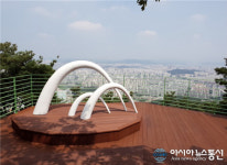 대구 달서구 삼필산 송봉 전망대 완공